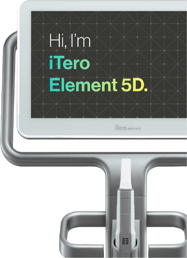 最新の3Dスキャナー(iTero)